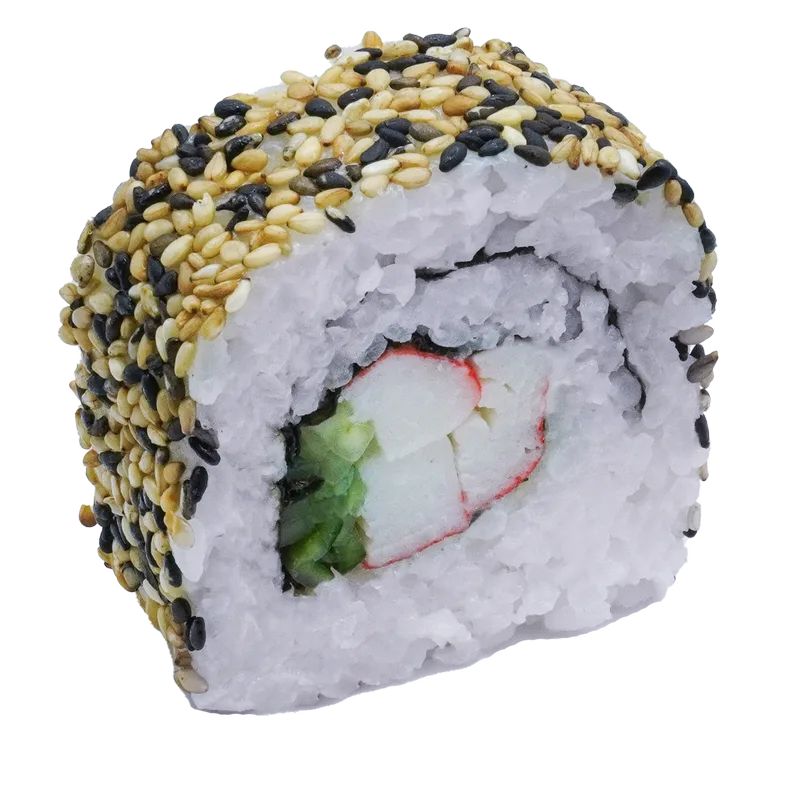 Sesame Crabstick Roll