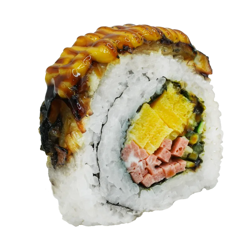 Unagi Salad Chicken Cheesy Roll