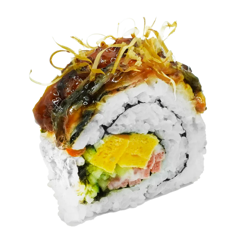 Unagi Salad Chicken Roll